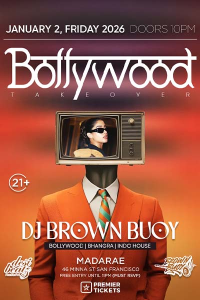 Bollywood Takeover at Madarae SF