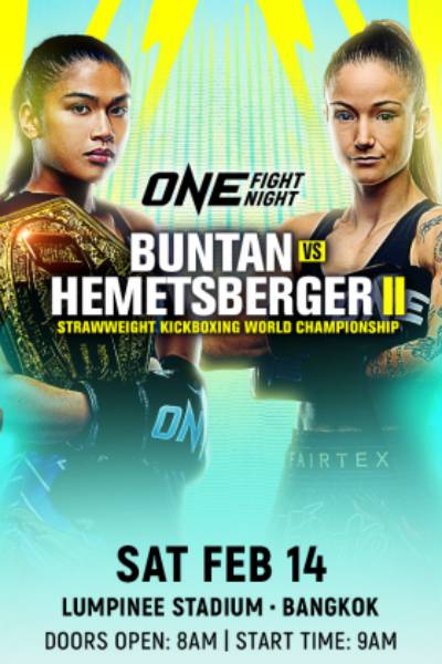 One Fight Night 40 : Buntan vs. Hemetsberger II 2026