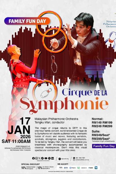 Cirque De La Symphonie at 11 am