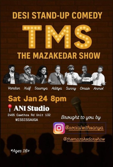 Desi Stand – UP Comedy – The Mazakedar Show – 2026