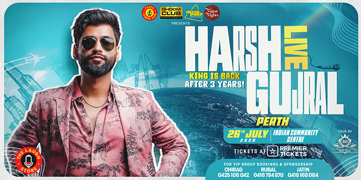 Harsh Gujral Live in Perth - 2026