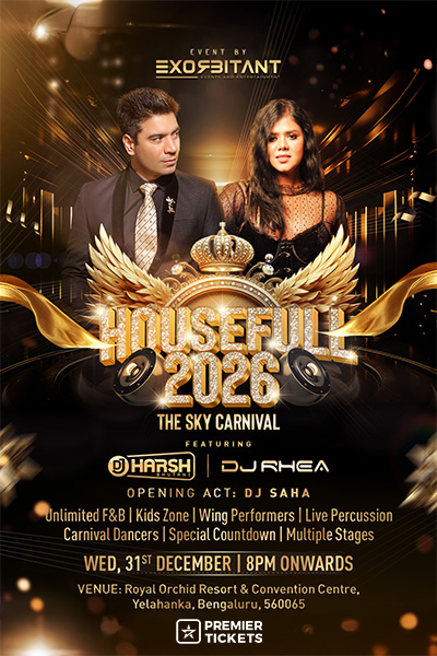 New Year Party Bangalore 2026 - Royal Orchid