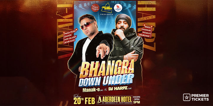 Manak E (UK) & Dj Harpz (UK) Live in Perth - 2026