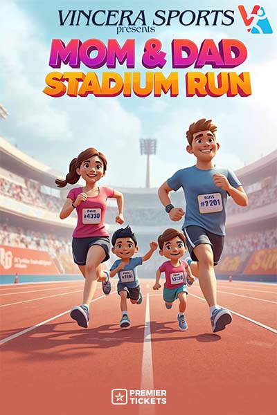 MOM AND DAD STADIUM RUN