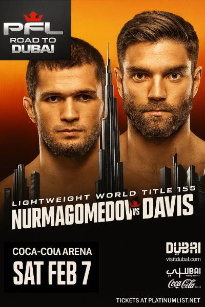 PFL Road To Dubai – Nurmagomedov vs Davis in Dubai