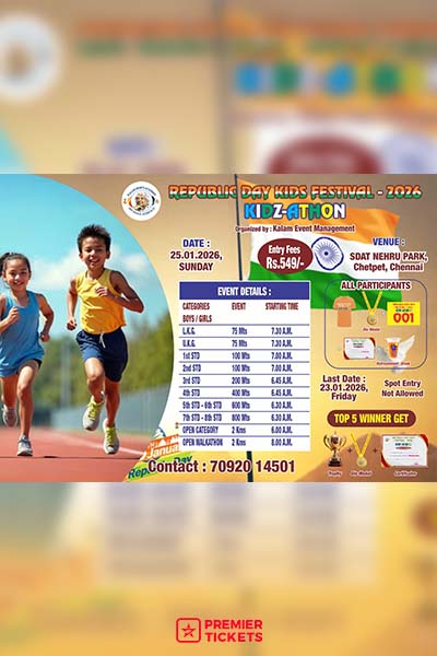 Republic Day Kids Festival – 2026 (Kidz-Athon)