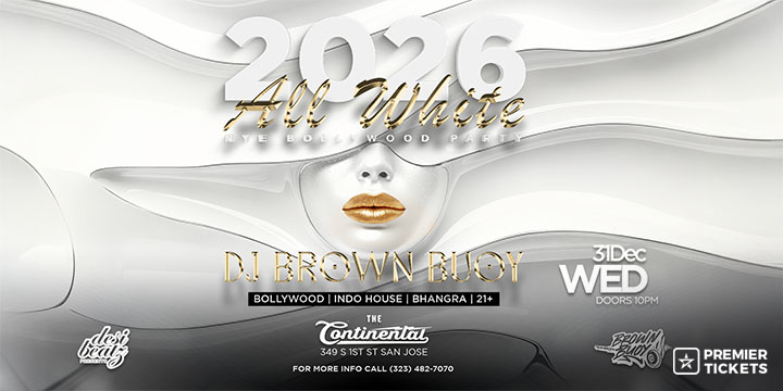 BOLLYWOOD NYE 2026 - All White Theme Party