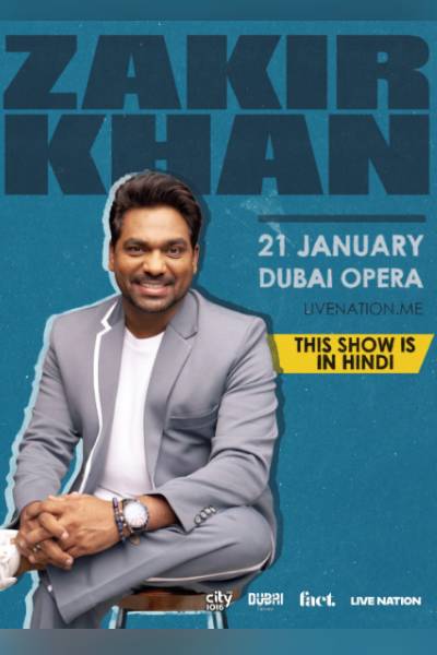 Zakir Khan Live at Dubai Opera