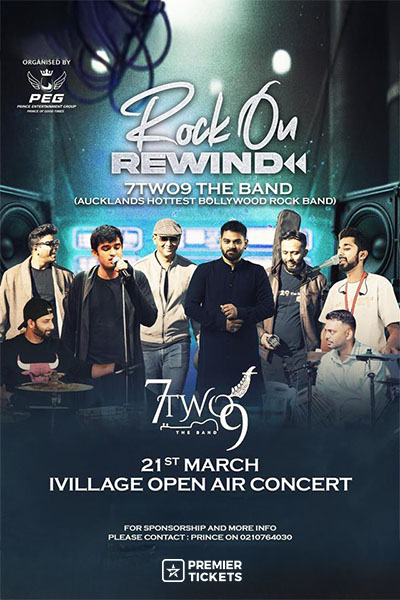 Rock on with 7Two9 The Band Live in Auckland