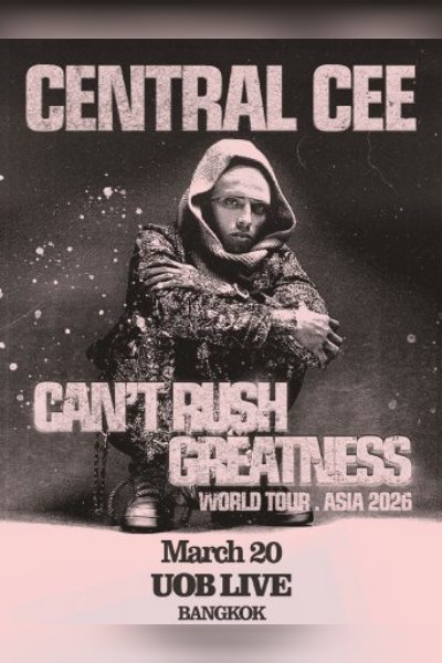 Central Cee – CAN’T RUSH GREATNESS WORLD TOUR – Asia 2026