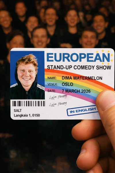 Fake European: Stand-up Comedy Show in English Oslo 2026