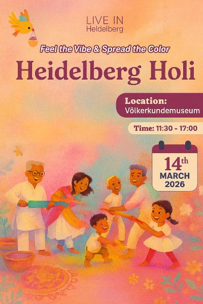 Heidelberg Holi 2026: Colors of Unity