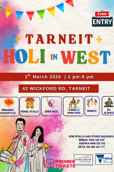 Tarneit - Holi in West 2026 (Free Entry)