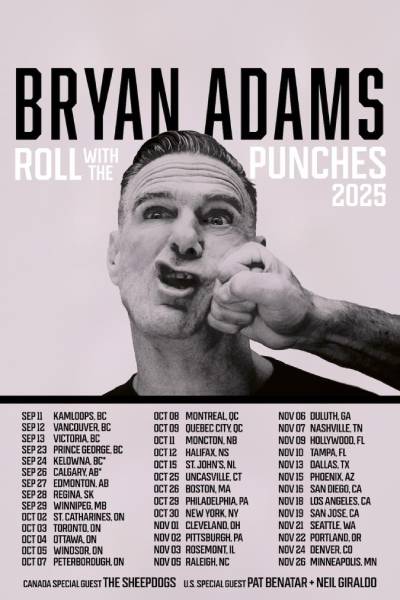 Roll With The Punches Tour 26 Apr 2026