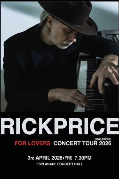 Rick Price For Lovers Concert Tour 2026 - Singapore