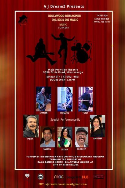 Bollywood Reimagined – 70’s, 80’s & 90’s Magic – 2026