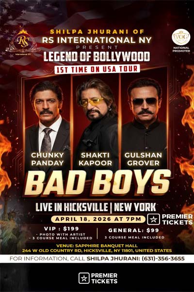 Bad Boys (Chunky Pandey, Shakti Kapoor, Gulshan Grover) Live in New York – 2026