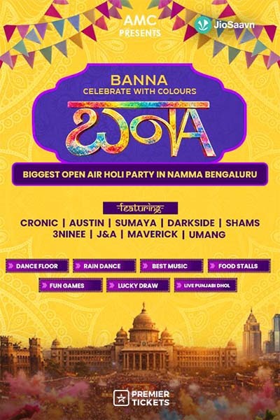 BANNA - HOLI PARTY Bengaluru 2026 BANNA - HOLI PARTY Bengaluru 2026