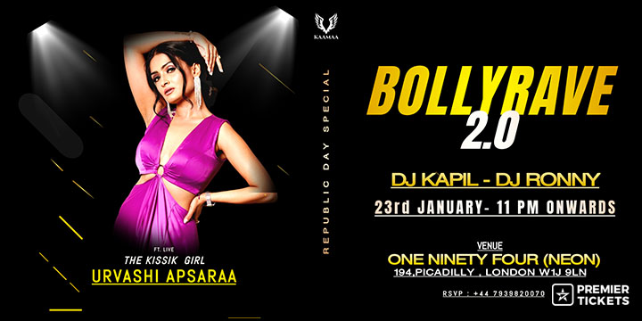 BOLLYRAVE 2.0 ft. URVASHI APSARAA (REPUBLIC DAY SPECIAL)