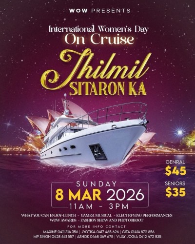 International Women's Day On Cruise Jhilmil SITARON KA - 2026