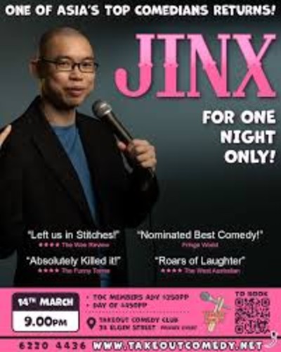 This week at TakeOut Comedy - JINX
