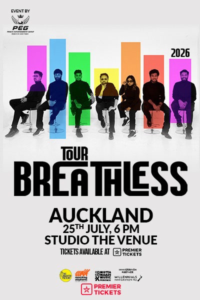 Tour Breathless - Motta Maadi Music in Auckland 2026