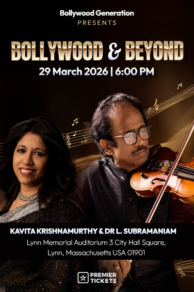 Bollywood & Beyond with Kavita Krishnamurthy & Dr L Subramaniam
