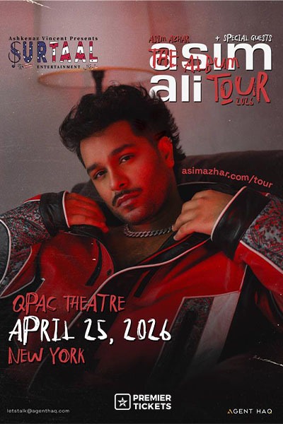 Asim Azhar Live in Concert New York - 2026