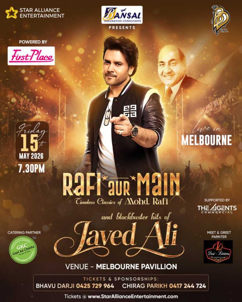 Rafi aur Main Timeless Classics by Javed Ali Live in Melbourne 2026