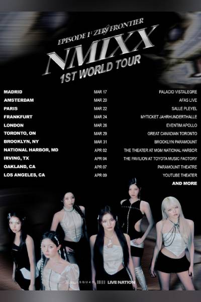 NMIXX on 20th Mar in Amsterdam