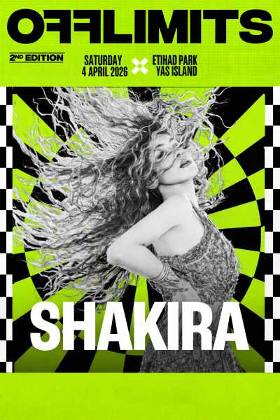 OFFLIMITS Music Festival - Headlining Shakira in Abu Dhabi 2026