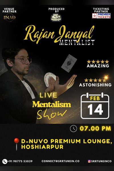 RAJAN JANYAL LIVE 2026 - INDIAN MAGICIAN & MENTALIST