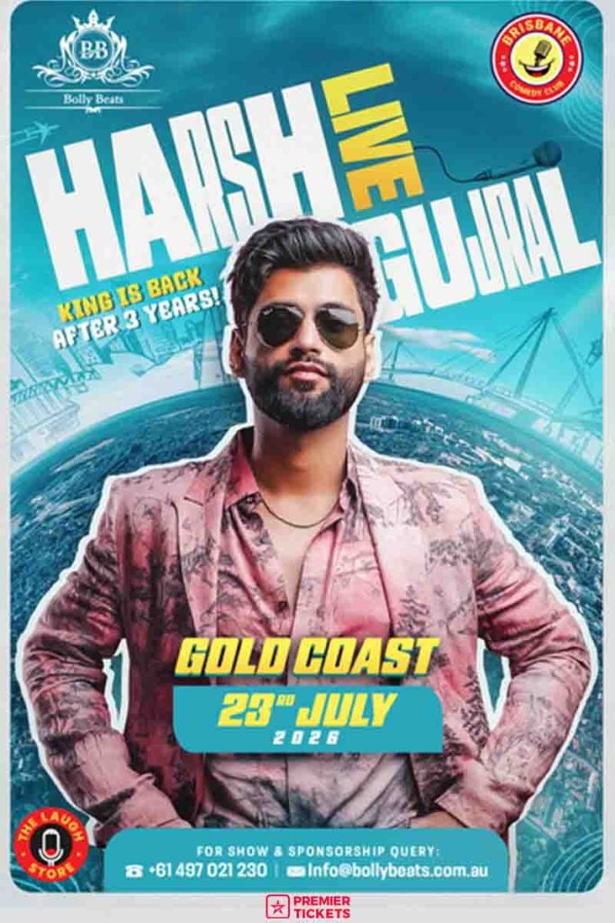 Harsh Gujral Live in Gold Coast- 2026