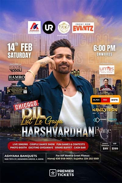 Meet And Greet With Harshvardhan in Chicago 2026