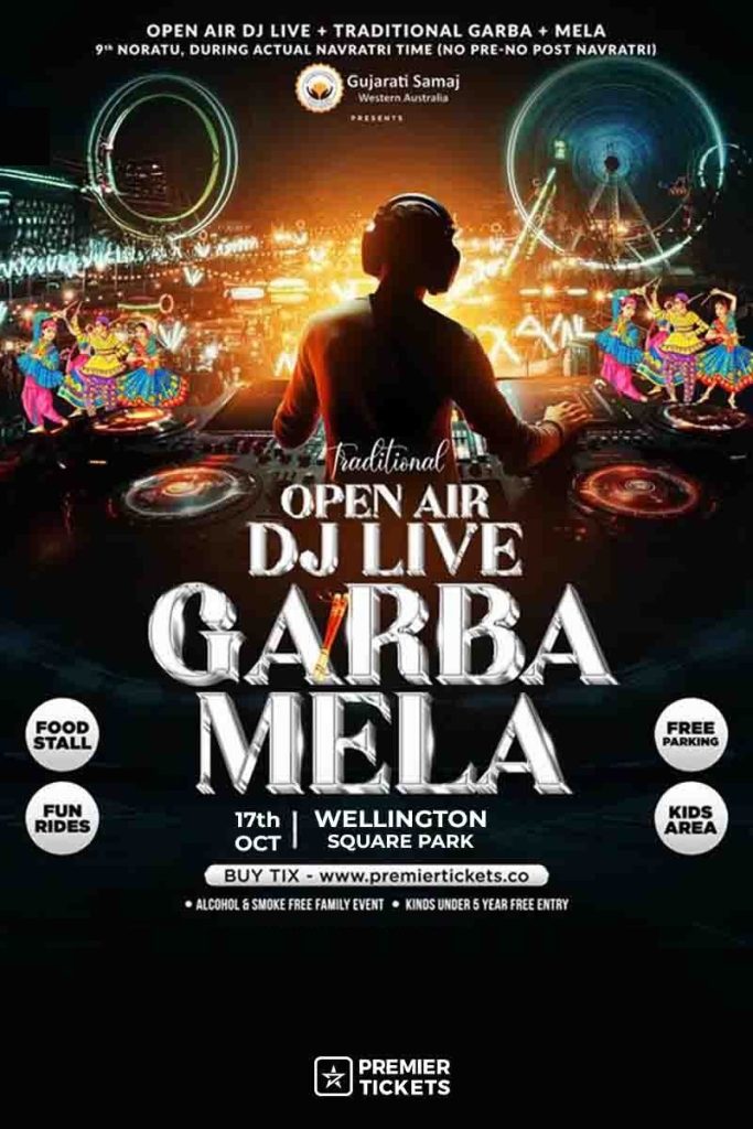 Open Air Live Garba and Mela 2026 in Perth