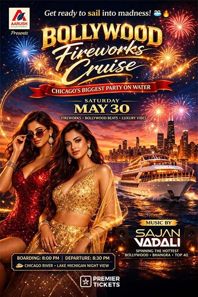 Bollywood Cruise with Fireworks 2026