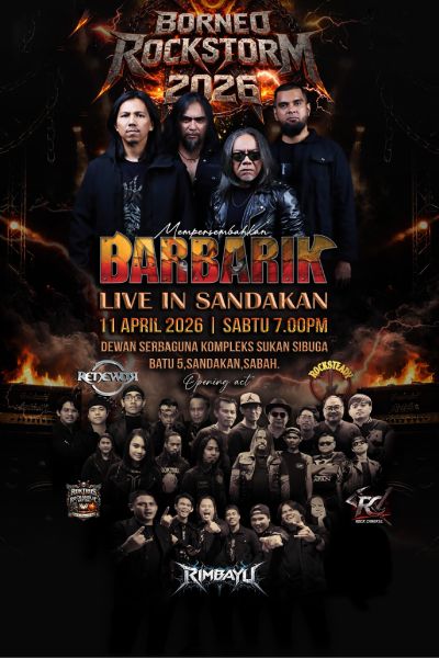 Borneo Rockstorm Concert 2026