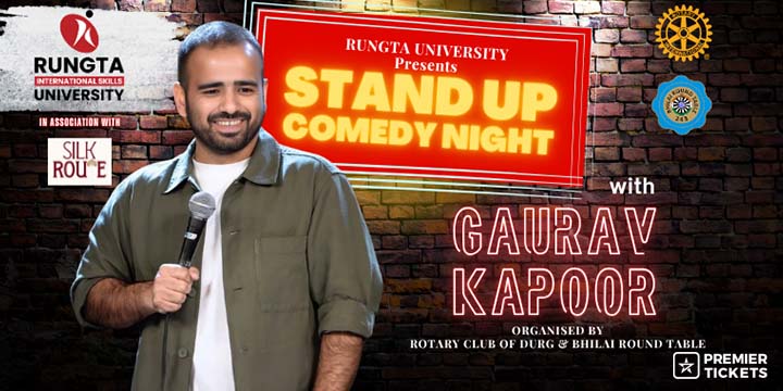 Gaurav Kapoor Live in Durg Bhilai 2026