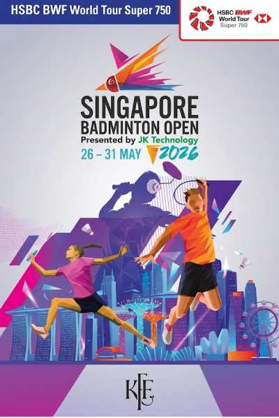 KFF Singapore Badminton Open 2026 | 31 May 2026 2 PM