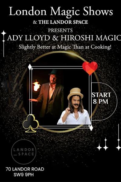 London Magic Shows 2026 3rd April