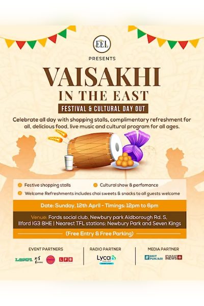 Vaisakhi in the East Celebration 2026