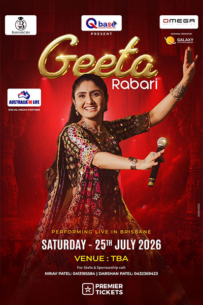 Garba 2026 with Geeta Rabari In Brisbane