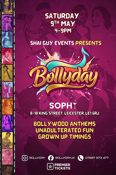 BOLLYDAY EXPRESS - LEICESTER 2026