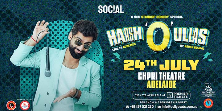 Harsh Gujral Live in Adelaide - 2026 Harsh Gujral Live in Adelaide - 2026